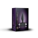 Rocks-Off Petite Sensations Plug Black - silikonowy model wibrujący, czarny
