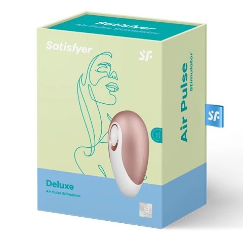 Satisfyer Deluxe Masażer Powietrzny 11 Trybow Wodoodporny USB Satisfyer Deluxe Masażer Powietrzny 11 Trybow Wodoodporny USB