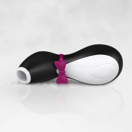 Satisfyer Penguin masażer powietrzny Air Pulse, silikon, USB, czarny