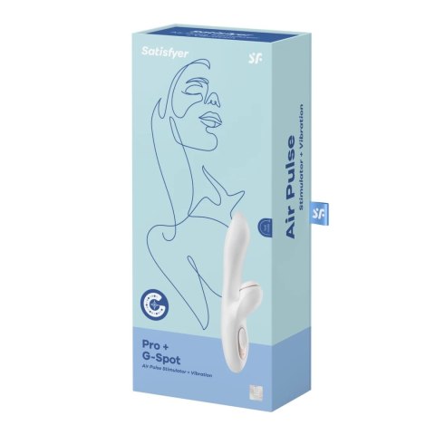 Satisfyer Pro G-Spot Rabbit rożowy - masażer dwufunkcyjny z falami powietrza Satisfyer Pro G-Spot Rabbit rożowy - masażer dwufunkcyjny z falami powietrza