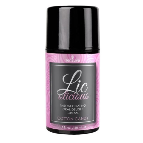 Sensuva Lic-o-licious Cotton Candy żel smakowy do masażu jamy ustnej 50 ml Sensuva Lic-o-licious Cotton Candy żel smakowy do masażu jamy ustnej 50 ml