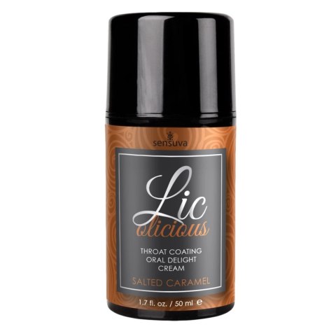Sensuva Lic-o-licious żel smakowy słony karmel 50 ml jadalny Sensuva Lic-o-licious żel smakowy słony karmel 50 ml jadalny