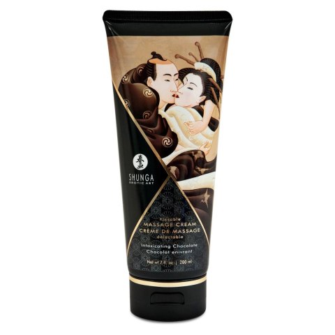 Shunga Massage Cream Chocolate 200 ml - krem do masażu o zapachu czekolady
