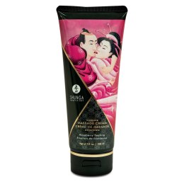 Shunga Massage Cream Raspberry 200 ml - krem do masażu o zapachu malin