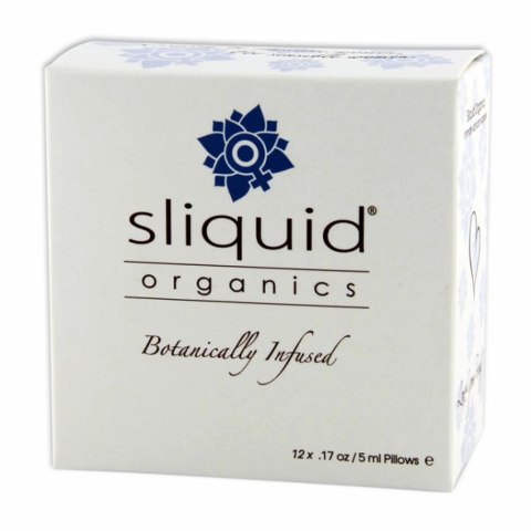 Sliquid Organics Lube Cube 60ml - Zestaw żeli nawilżających w saszetkach