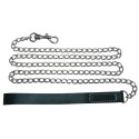 Sportsheets Edge Chain Leash smycz skorzana z metalowym łańcuchem 119cm