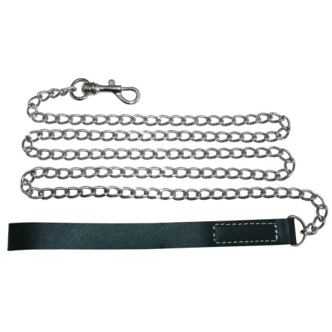 Sportsheets Edge Chain Leash smycz skorzana z metalowym łańcuchem 119cm Sportsheets Edge Chain Leash smycz skorzana z metalowym łańcuchem 119cm