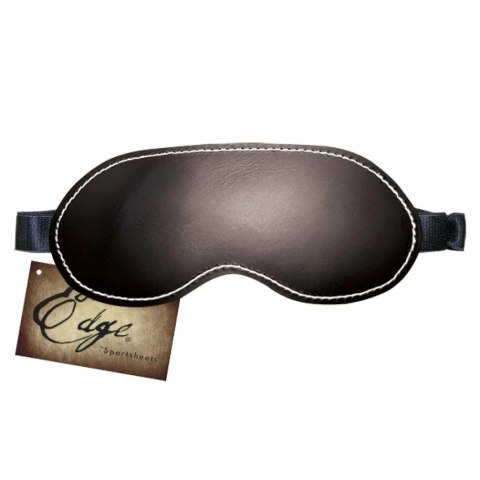 Sportsheets Edge Leather - Regulowana opaska na oczy ze skory naturalnej Sportsheets Edge Leather - Regulowana opaska na oczy ze skory naturalnej