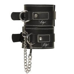 Sportsheets Edge Leather - skorzane opaski na nadgarstki z regulacją