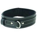 Sportsheets Edge Lined Leather Collar - skorzana obroża z miękką podbitką