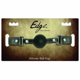 Sportsheets Edge silikonowa opaska z kulką, skora bydlęca, 61 cm