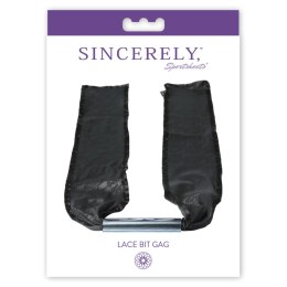 Sportsheets Sincerely Lace Bit Gag - Koronkowy pasujący model 134 cm