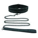 Sportsheets Sincerely Lace Collar & Leash - regulowana obroża z koronką