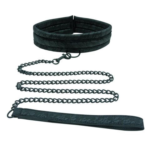 Sportsheets Sincerely Lace Collar & Leash - regulowana obroża z koronką