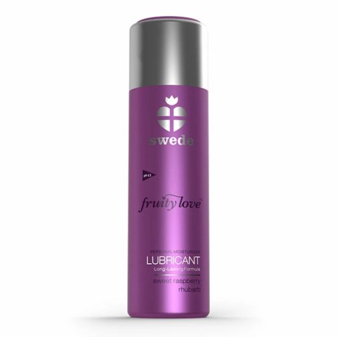 Swede Fruity Love Lubrykant Malina Rabarbar 100ml Naturalna Formuła Swede Fruity Love Lubrykant Malina Rabarbar 100ml Naturalna Formuła