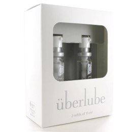 Uberlube Good-To-Go Refill 2x15ml - silikonowy środek poślizgowy