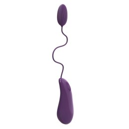 B Swish bnaughty Deluxe Royal Purple - bezprzewodowa kapsuła wibracyjna 6 trybow