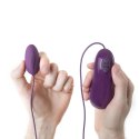B Swish bnaughty Deluxe Royal Purple - bezprzewodowa kapsuła wibracyjna 6 trybow