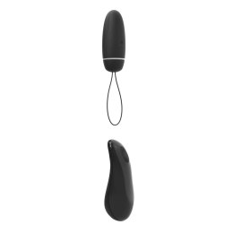 B Swish bnaughty Deluxe Unleashed Black - bezprzewodowe jajeczko, 6 trybow, silikon