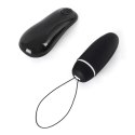 B Swish bnaughty Deluxe Unleashed Black - bezprzewodowe jajeczko, 6 trybow, silikon