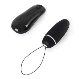 B Swish bnaughty Deluxe Unleashed Black - bezprzewodowe jajeczko, 6 trybow, silikon