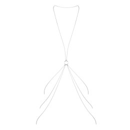 Bijoux Indiscrets Magnifique 8 Body Chain Silver - srebrny łańcuszek ozdobny