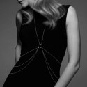 Bijoux Indiscrets Magnifique 8 Body Chain Silver - srebrny łańcuszek ozdobny
