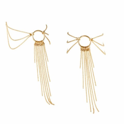 Bijoux Indiscrets Magnifique Feet Chain Gold - złoty łańcuszek na stopę, regulowany Bijoux Indiscrets Magnifique Feet Chain Gold - złoty łańcuszek na stopę, regulowany