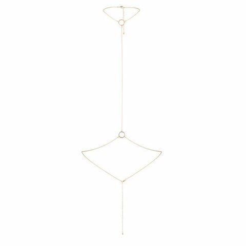 Bijoux Indiscrets Magnifique I Body Chain Gold - złoty łańcuszek na ciało, regulowany Bijoux Indiscrets Magnifique I Body Chain Gold - złoty łańcuszek na ciało, regulowany