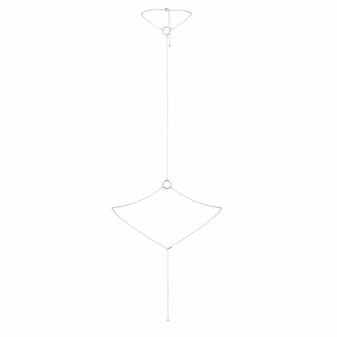 Bijoux Indiscrets Magnifique I Body Chain Silver - Łańcuszek na ciało, srebrny, regulowany Bijoux Indiscrets Magnifique I Body Chain Silver - Łańcuszek na ciało, srebrny, regulowany
