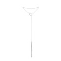 Bijoux Indiscrets Magnifique Tickler Pendant Silver - Srebrny Naszyjnik z Ozdobą