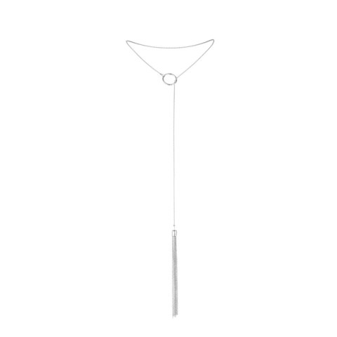 Bijoux Indiscrets Magnifique Tickler Pendant Silver - Srebrny Naszyjnik z Ozdobą Bijoux Indiscrets Magnifique Tickler Pendant Silver - Srebrny Naszyjnik z Ozdobą
