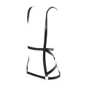 Bijoux Indiscrets Maze Arrow Dress Harness Black pasy regulowane czarne