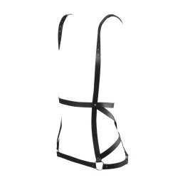 Bijoux Indiscrets Maze Arrow Dress Harness Black pasy regulowane czarne
