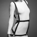 Bijoux Indiscrets Maze Arrow Dress Harness Black pasy regulowane czarne