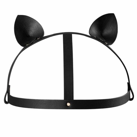 Bijoux Indiscrets Maze Head Piece Black opaska z uszami, czarna, 54-62 cm Bijoux Indiscrets Maze Head Piece Black opaska z uszami, czarna, 54-62 cm