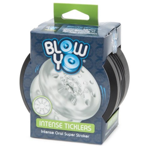 BlowYo Intense Ticklers - kompaktowa maszyna intymna z wypustkami BlowYo Intense Ticklers - kompaktowa maszyna intymna z wypustkami