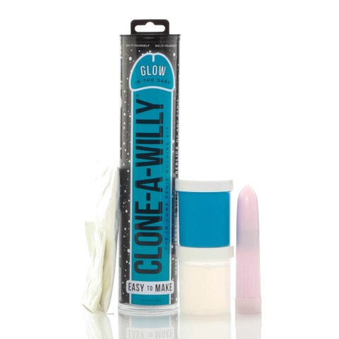 Clone-A-Willy Kit Glow-in-the-Dark Blue - Zestaw odlewniczy świecący, niebieski Clone-A-Willy Kit Glow-in-the-Dark Blue - Zestaw odlewniczy świecący, niebieski
