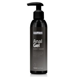 CoolMann Anal Gel 150 ml - wodny żel nawilżający bezzapachowy