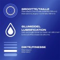 Durex Originals Classic Natural 12 szt. lateksowe, 54 mm, nawilżane