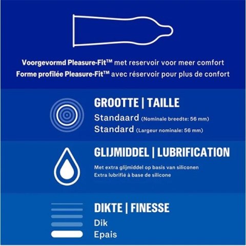 Durex Originals Extra Safe 12 szt. prezerwatywy, szerokość 56 mm Durex Originals Extra Safe 12 szt. prezerwatywy, szerokość 56 mm