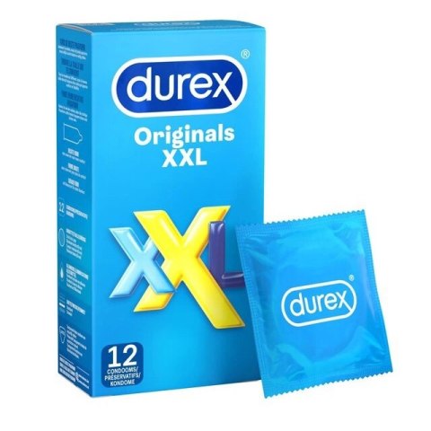 Durex Originals XXL 12 szt. - prezerwatywy powiększony rozmiar