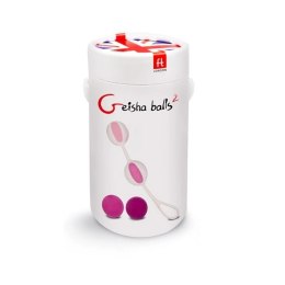 Gvibe Geisha Balls 2 Pink - System treningowy mięśni Kegla, 4 kulki