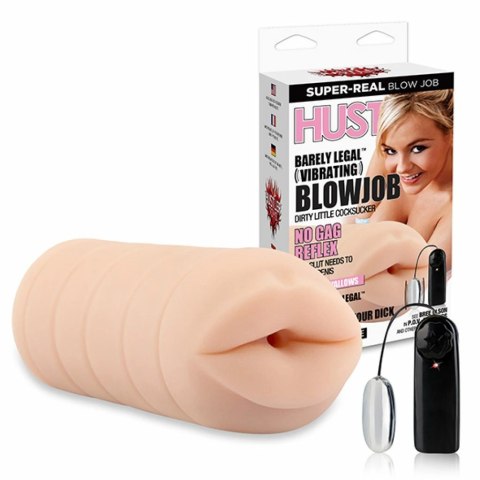 Hustler Barely Legal Vibrating - kompaktowa maszyna intymna z wibracją