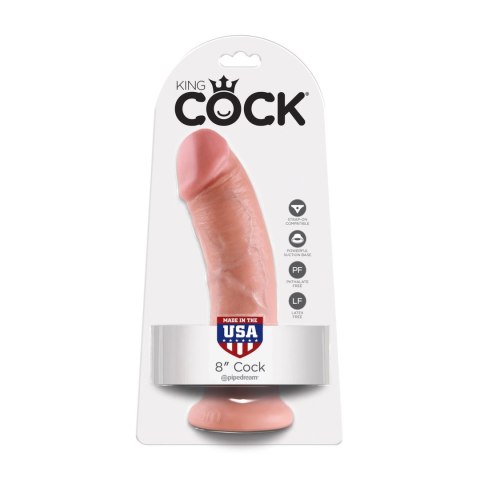 King Cock Classic 20,3 cm - model anatomiczny z przyssawką King Cock Classic 20,3 cm - model anatomiczny z przyssawką
