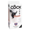 King Cock Uprząż z akcesorium 15 cm - winylowa, regulowana, USA
