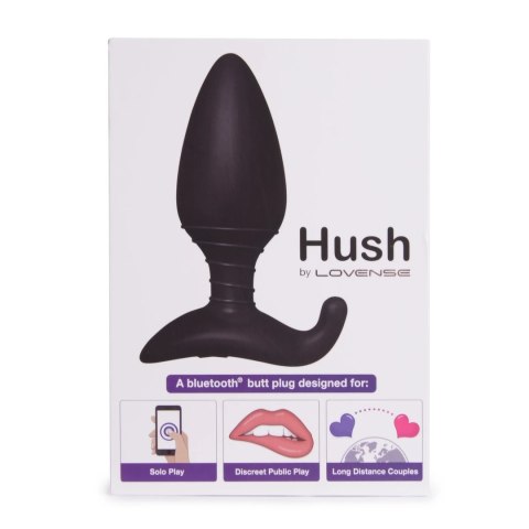 Lovense Hush 44,5 mm - model zdalnie sterowany, silikon medyczny Lovense Hush 44,5 mm - model zdalnie sterowany, silikon medyczny