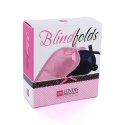 LoversPremium Blindfolds - Zestaw 2 Opasek na Oczy Rożowa i Niebieska
