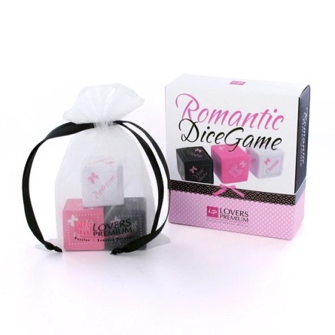 LoversPremium Dice Game Romantic - Zestaw Kości do Gry, 3 sztuki LoversPremium Dice Game Romantic - Zestaw Kości do Gry, 3 sztuki