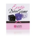 LoversPremium Dice Game zestaw kości do gry, woreczek, napisy EN